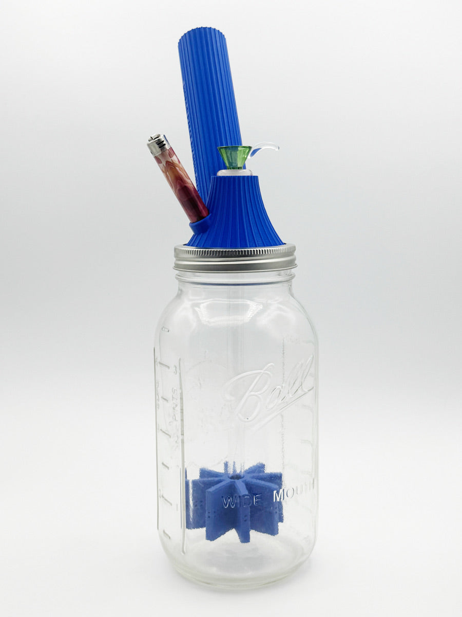 World Piece half-gallon version. Everything but the mason jar.