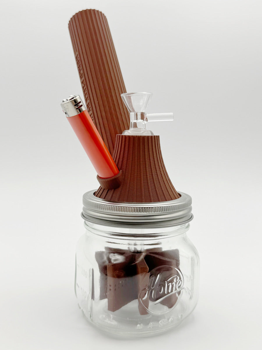 COPPER World Piece. Everything but the mason jar.