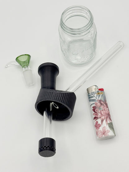 Lil Bub v2. Everything but the mason jar.