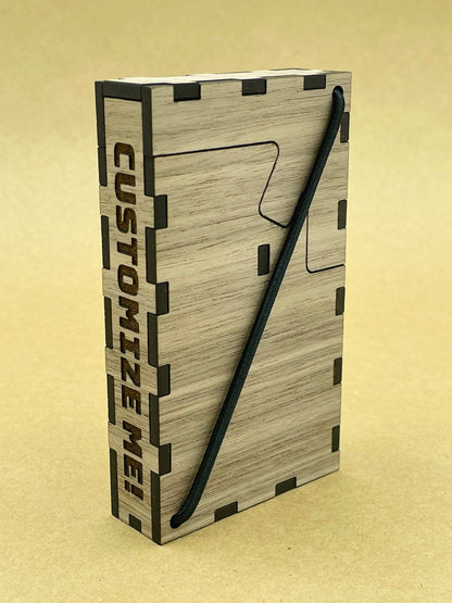 Custom TINDERBOX. Joint/blunt + lighter holder.